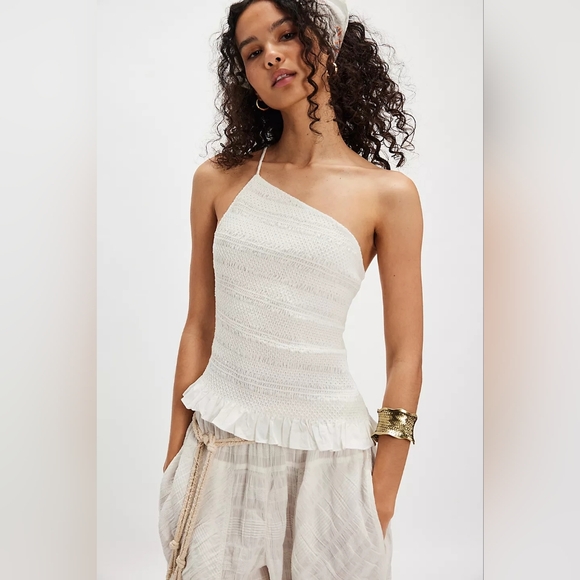 Free People Tops - Free People Adeline Smocked Top
